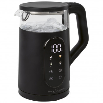 ProfiCook PC-WK 1328 βραστήρας 1,7 L 2200 W μαύρο, διαφανές