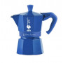 Bialetti Candyland Moka Express 3TZ χειροκίνητη καφετιέρα, 150 ml, μπλε