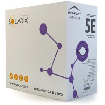 SOLARIX Καλώδιο Δικτύου Cat5e U/UTP, 500 m, LSZH