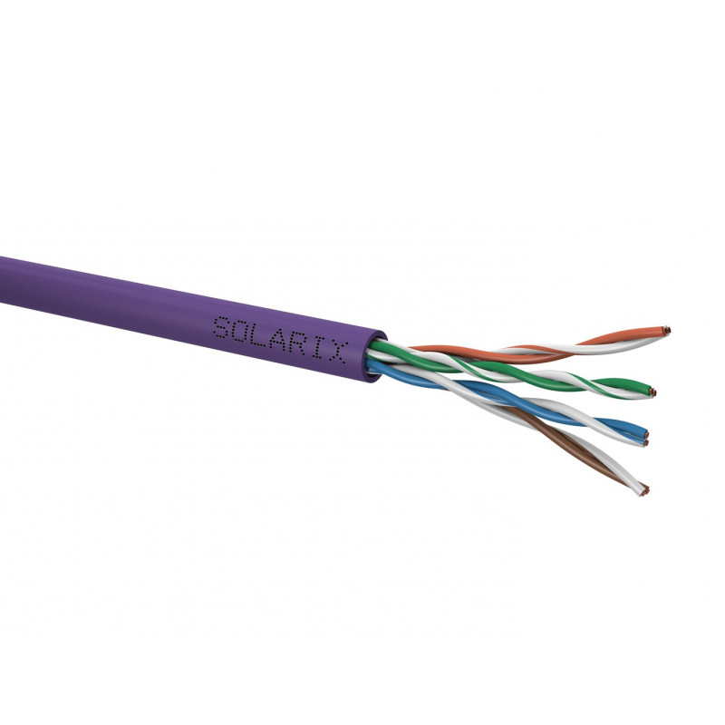 SOLARIX Καλώδιο Δικτύου Cat5e U/UTP, 500 m, LSZH