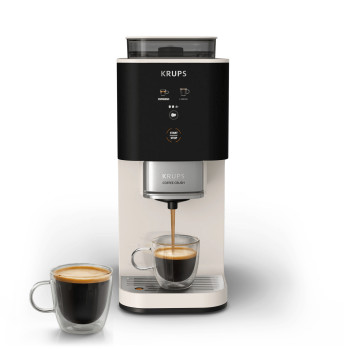 Krups SA4001E0 Αυτόματη Μηχανή Espresso, Ιβουάρ