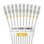 StarTech.com Slim Καλώδιο Patch Cat6 U/UTP RJ45, 0,25 m, Γκρι, Συσκευασία 10 τεμ.