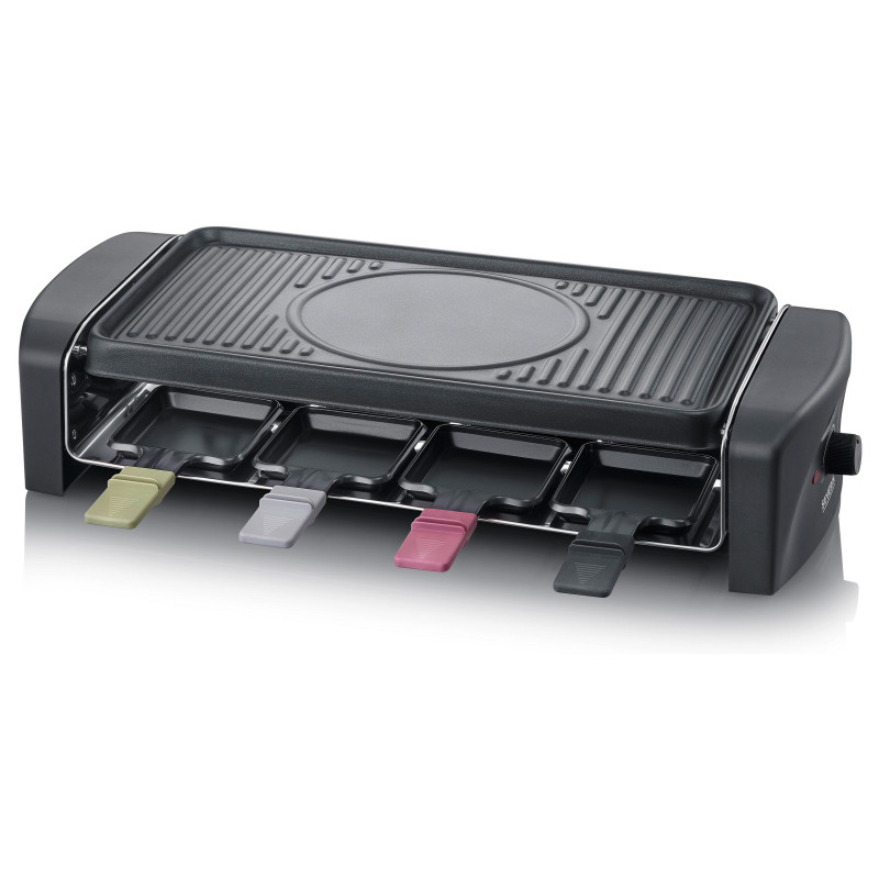 Severin Raclette Grill (RG 9646), Μαύρο, 1400 W