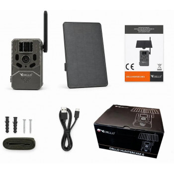 Orllo Huntercam 6 SIM 4G Κυνηγετική κάμερα με ηλιακό πάνελ