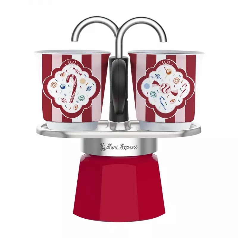 Bialetti Mini Express Σετ καφετιέρας Moka με 2 φλιτζάνια (5461)