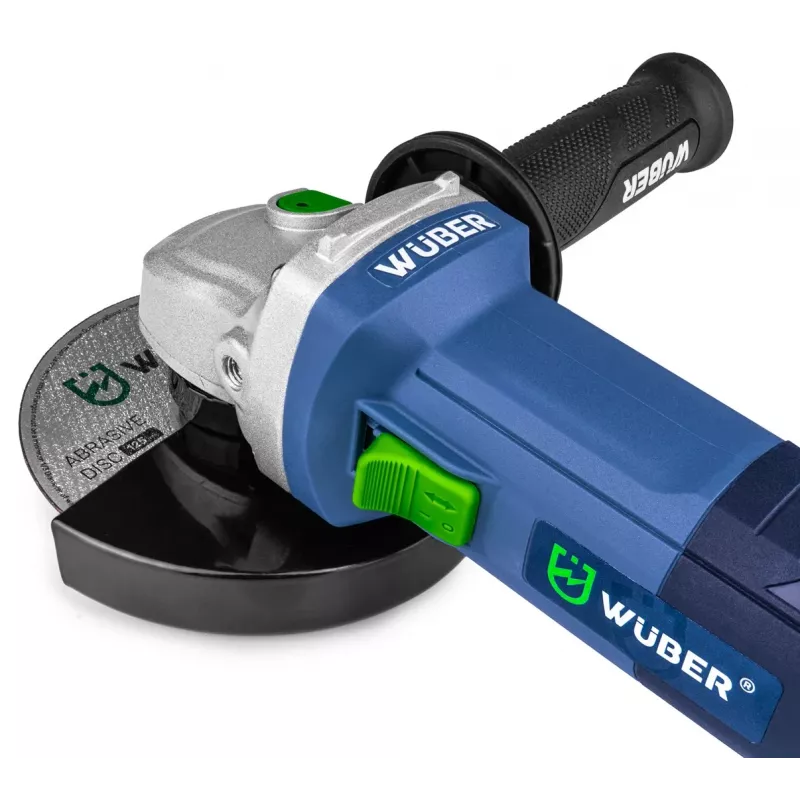Wuber W27477 Γωνιακός τροχός, 125 mm, 850 W, με 10 δίσκους