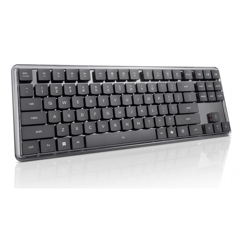 Lenovo Wireless Multi-Mode Μηχανικό Πληκτρολόγιο 8000, Γερμανικό Layout, Γκρι