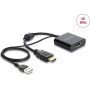 Delock Προσαρμογέας HDMI σε DisplayPort, 4K