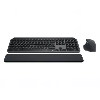 Logitech MX Keys S Combo Ασύρματο σετ πληκτρολογίου και ποντικιού, Ιταλικό Layout, Graphite