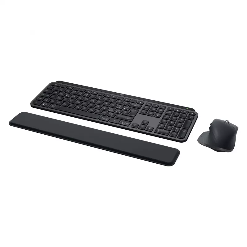 Logitech MX Keys S Combo Ασύρματο σετ πληκτρολογίου και ποντικιού, Ιταλικό Layout, Graphite