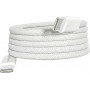 4smarts RollUp Μαγνητικό καλώδιο USB-C σε USB-C, 1,5 m, Λευκό