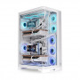 Thermaltake CAPO X Snow Full Tower Κουτί PC, Λευκό