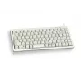 Cherry Slim Line G84-4100 Συμπαγές Πληκτρολόγιο, PS/2 + USB, 83 Πλήκτρα, Γερμανικό Layout (QWERTZ), Ανοιχτό Γκρι