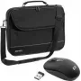 PEDEA Fair θήκη laptop 14,1 inch (35,8 cm) με ποντίκι PC, μαύρο