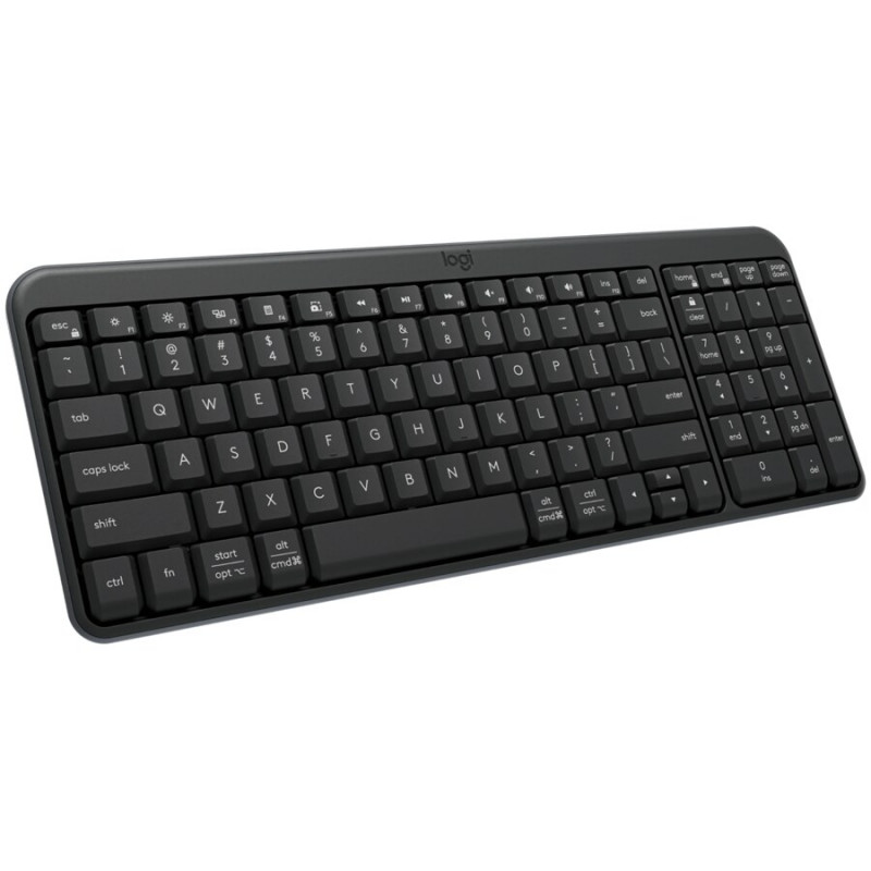 Logitech K250 Ασύρματο Bluetooth Πληκτρολόγιο, Graphite