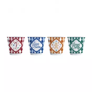 Bialetti NCANDY010 Σετ Φλιτζανιών, 4 τεμ.