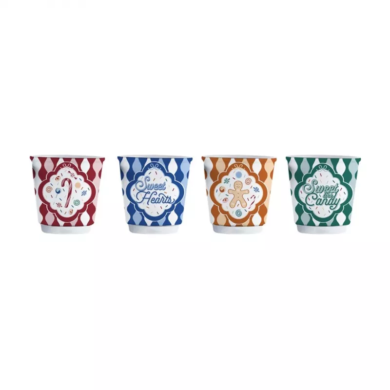Bialetti NCANDY010 Σετ Φλιτζανιών, 4 τεμ.