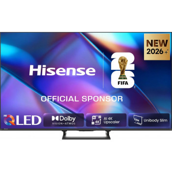 Hisense 55A7S 55 inch QLED 4K VidaaOS 60Hz Dolby Vision IQ 2026 Τηλεόραση