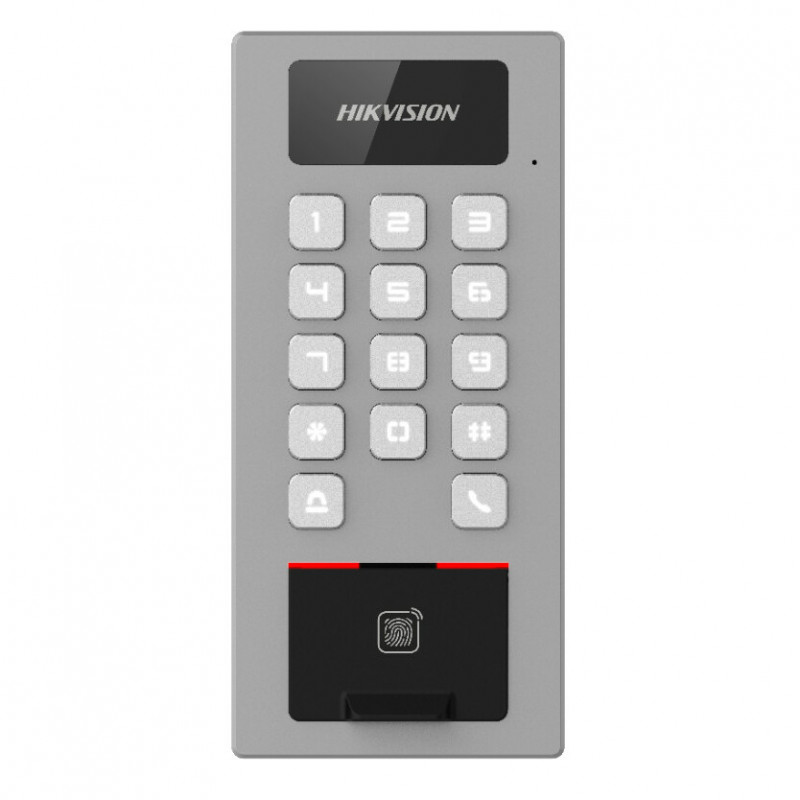 Hikvision DS-K1T502DBFWX Αναγνώστης Ελέγχου Πρόσβασης Γκρι