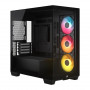 Corsair 2800X RS-R ARGB Κουτί υπολογιστή Micro-ATX με πανοραμικό γυαλί, Μαύρο