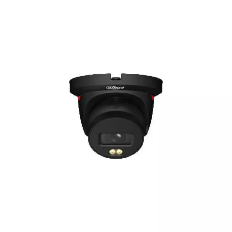 Dahua IPC-HDW2249TH-S-LED-0280B-PROX-BLK 2MP Eyeball IP κάμερα, 2,8 mm, Μαύρο