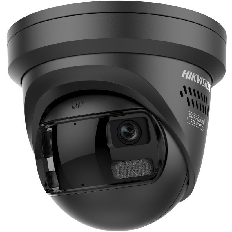 Hikvision DS-2CD2343G2P-LISU/SL 4MP Πανοραμική Dome IP κάμερα 180°, Μαύρο