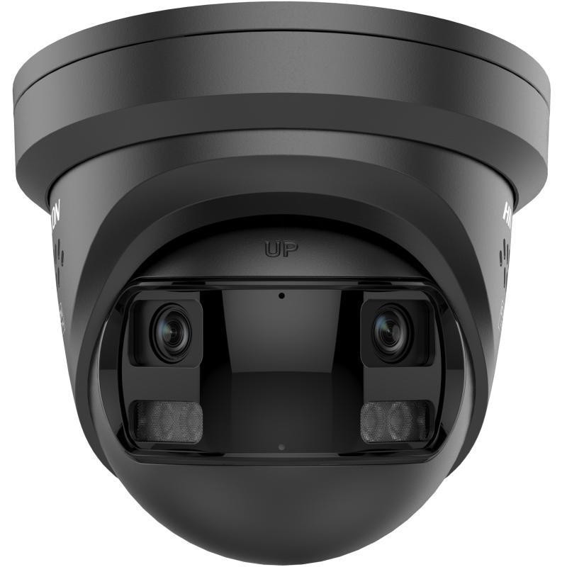 Hikvision DS-2CD2343G2P-LISU/SL 4MP Πανοραμική Dome IP κάμερα 180°, Μαύρο