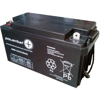 Powerbat Μπαταρία AGM 12V 65Ah