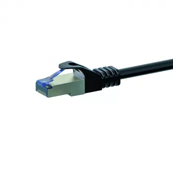 DSIT Cat6a S/FTP Patch καλώδιο, 50 m, μαύρο, LSZH
