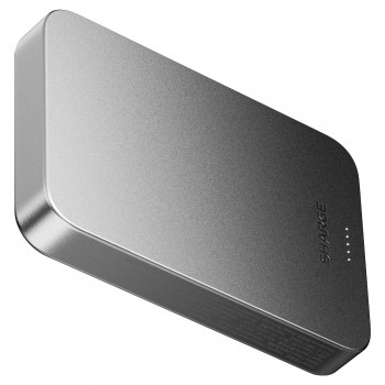 SHARGE AeroMag Air Μαγνητικό Ασύρματο Ultra-Slim Powerbank 10000mAh, 15W Qi2, 30W USB-C, Μαύρο