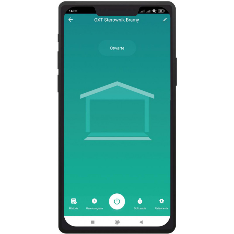 OXT T211G Μονάδα WLAN Tuya για μηχανισμούς πυλών με κεραία και αισθητήρα