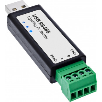 InLine® Μετατροπέας USB σε σειριακό RS485 με προστασία από κεραυνούς