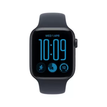 Apple Watch SE 3 GPS + Cellular 40 mm θήκη αλουμινίου Mitternacht με αθλητικό λουράκι μπλε – S/M