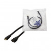 LogiLink CU0120 Καλώδιο επέκτασης USB 2.0, βύσμα Micro-USB B αρσενικό σε υποδοχή Micro-USB B θηλυκή, 0,5 m, μαύρο