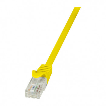 LogiLink Καλώδιο Patch Cat5e U/UTP RJ45, 2 m, Κίτρινο