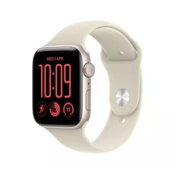 Apple Watch SE 3 GPS 40 mm Θήκη Αλουμινίου Polar Star με Λουράκι Sport Sand – S/M