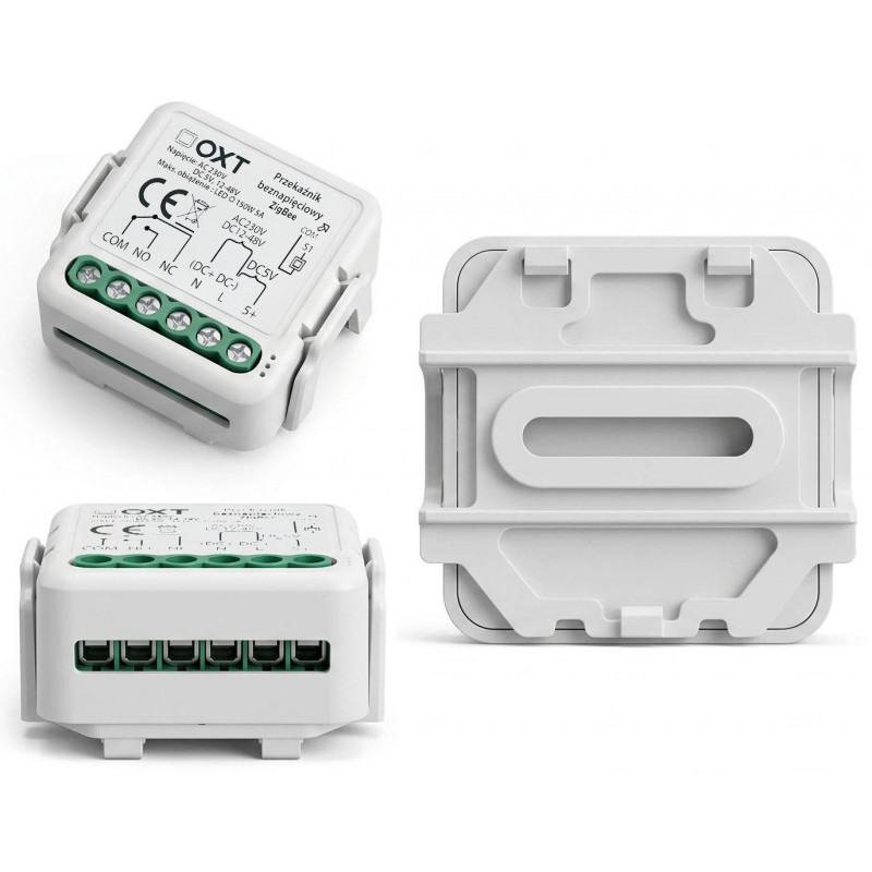 OXT T250DC Mini ZigBee Tuya ρελέ, ελεύθερης επαφής, AC 230 V / DC 5 V / 12-48 V