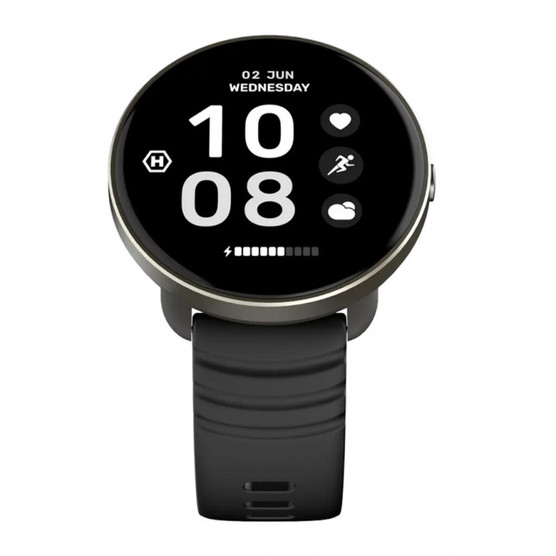 Hammer Ventus Smartwatch, GPS, 1,32 inch AMOLED, μαύρο