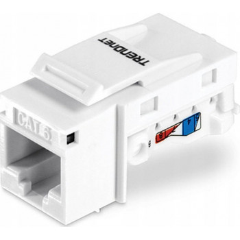 TRENDnet TC-K25C6 Cat6 υποδοχή Keystone RJ45 χωρίς εργαλεία, 90°, συσκευασία 25 τεμ.
