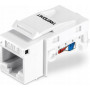 TRENDnet TC-K25C6 Cat6 υποδοχή Keystone RJ45 χωρίς εργαλεία, 90°, συσκευασία 25 τεμ.