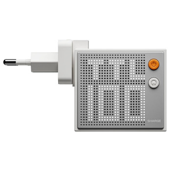 SHARGE Pixel 100 GaN φορτιστής, 100W, 3x USB-C, 1x USB-A - λευκό