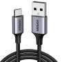 Ugreen US288 Καλώδιο USB 2.0 USB-A σε USB-C, 3 m, Μαύρο