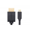 Ugreen Καλώδιο Micro HDMI σε HDMI, 2 m, 4K, Μαύρο