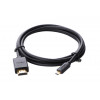 Ugreen Καλώδιο Micro HDMI σε HDMI, 2 m, 4K, Μαύρο