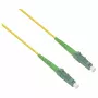 helos Καλώδιο δικτύου οπτικών ινών LC/APC σε LC/APC OS2 Simplex, 3 m, LSZH, Κίτρινο