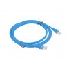 LANBERG καλώδιο patch Cat5e U/UTP RJ45, 2 m, μπλε