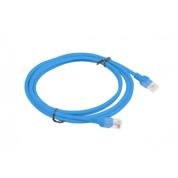 LANBERG καλώδιο patch Cat5e U/UTP RJ45, 2 m, μπλε