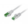 Lanberg καλώδιο patch Cat7 S/FTP RJ45, 1,5 m, γκρι, LSZH