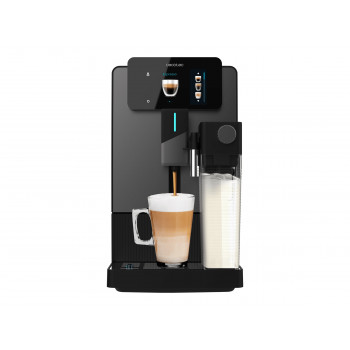 Cecotec Cremmaet Latte Touch αυτόματη μηχανή καφέ, 19 bar, ενσωματωμένος αφροποιητής γάλακτος, 1500 W, μαύρο