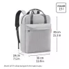 Reisenthel allday σακίδιο M για laptop έως 15,6 inch, 15 L, μαύρο